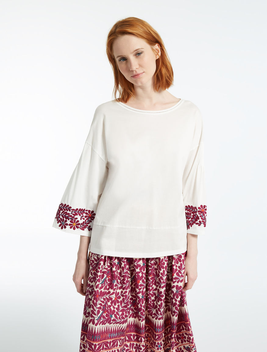 Cotton jersey T-shirt Weekend Maxmara Cotton jersey T-shirt Weekend Maxmara