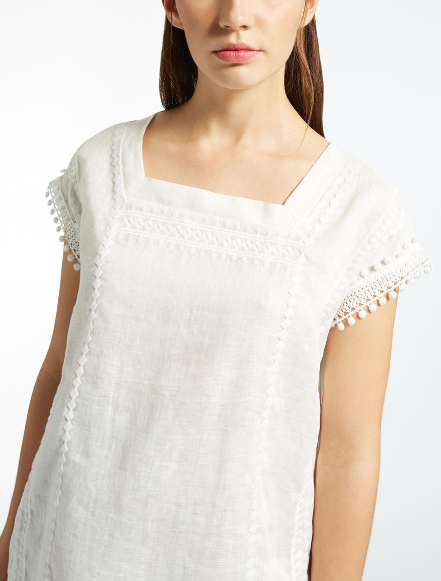 Cotton and linen jersey T-shirt Weekend Maxmara Cotton and linen jersey T-shirt Weekend Maxmara