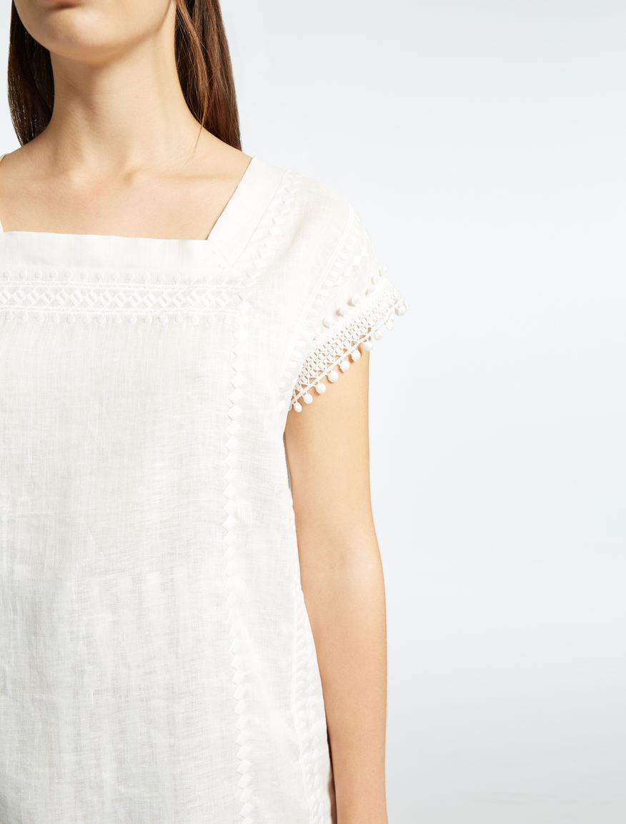 Cotton and linen jersey T-shirt Weekend Maxmara Cotton and linen jersey T-shirt Weekend Maxmara