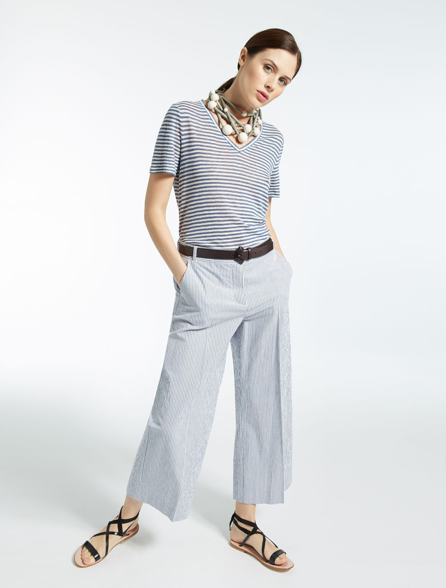 Linen jersey T-shirt Weekend Maxmara Linen jersey T-shirt Weekend Maxmara