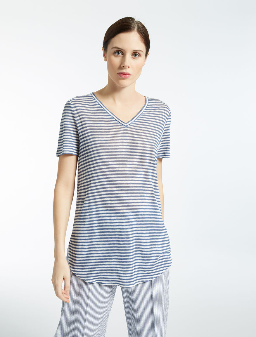 Linen jersey T-shirt Weekend Maxmara Linen jersey T-shirt Weekend Maxmara