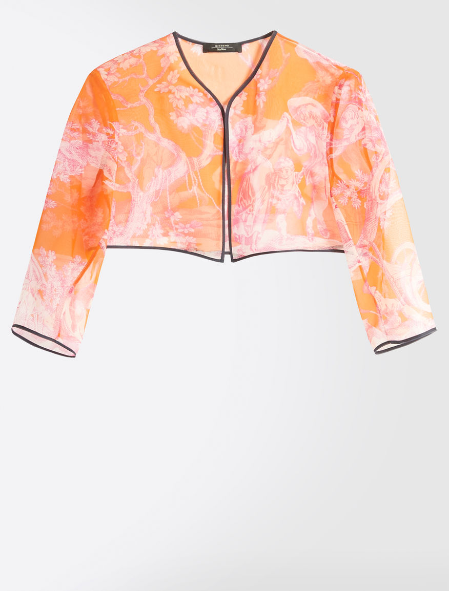 Trophy Day - Blazer in organza di seta Weekend Maxmara Trophy Day - Blazer in organza di seta Weekend Maxmara