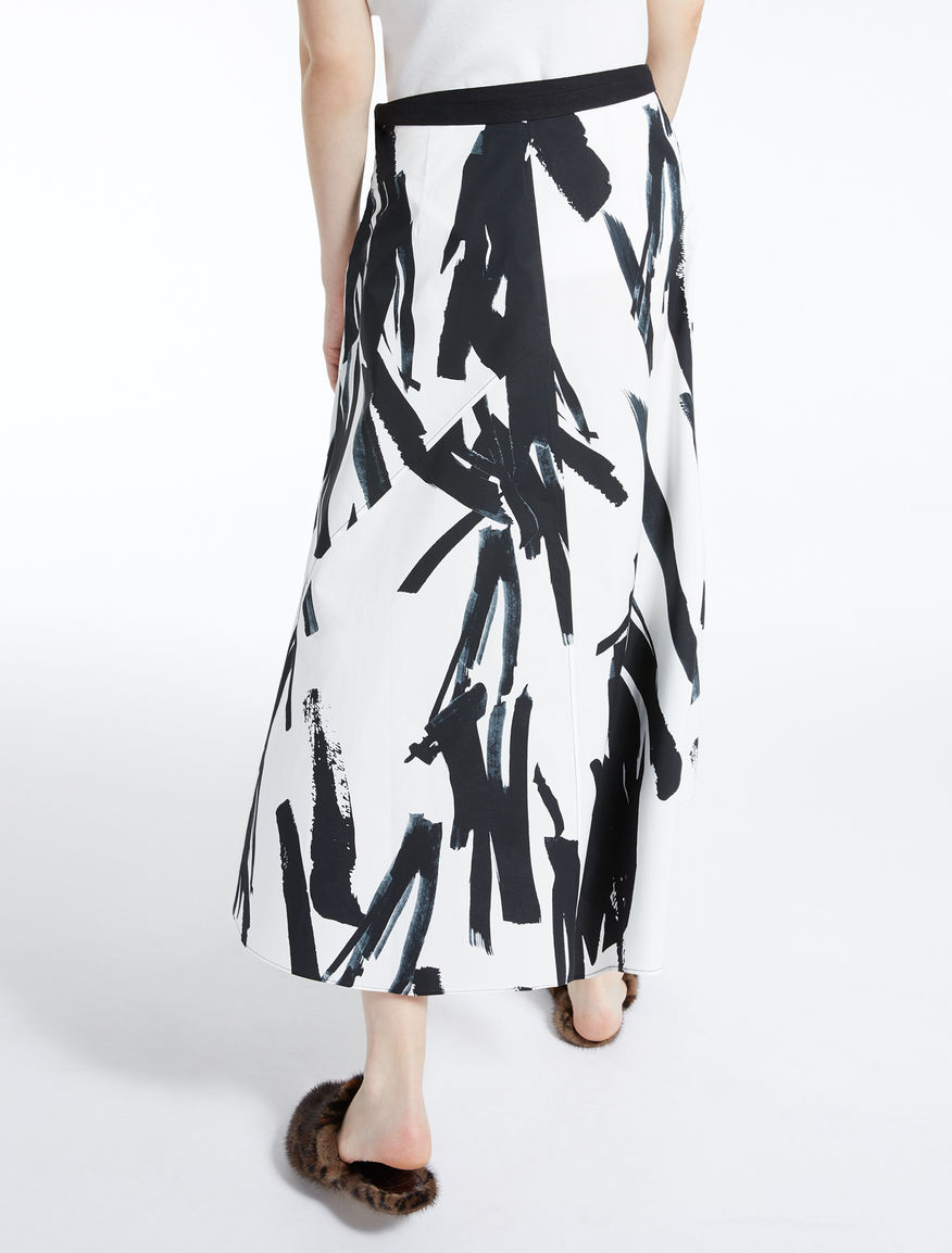 Gonna in popeline di cotone Weekend Maxmara Gonna in popeline di cotone Weekend Maxmara