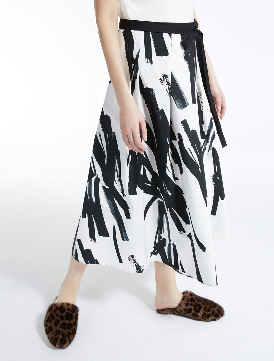 Gonna in popeline di cotone Weekend Maxmara Gonna in popeline di cotone Weekend Maxmara