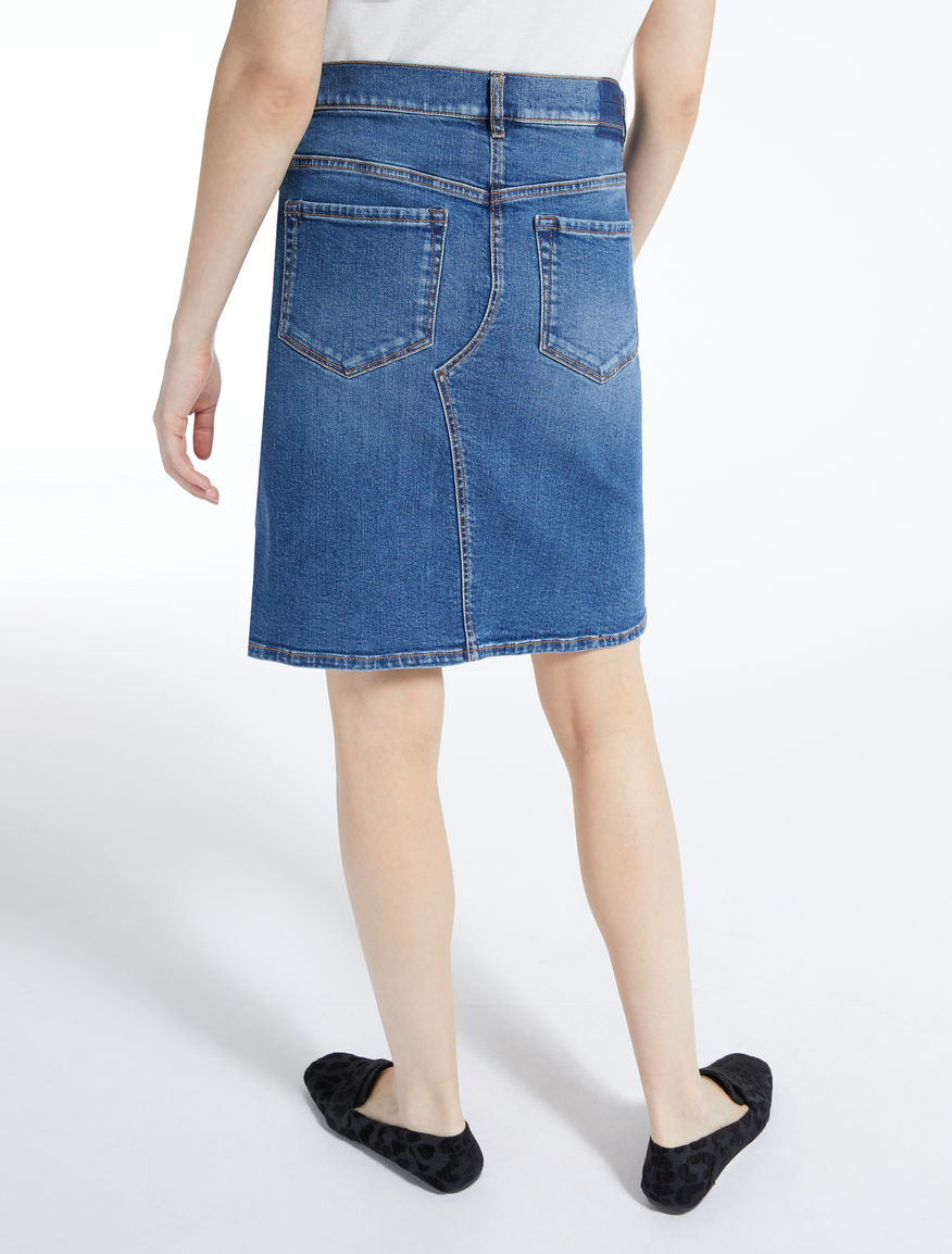 Gonna in denim di cotone Weekend Maxmara Gonna in denim di cotone Weekend Maxmara