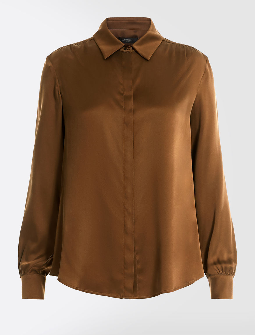 Silk satin shirt Weekend Maxmara Silk satin shirt Weekend Maxmara