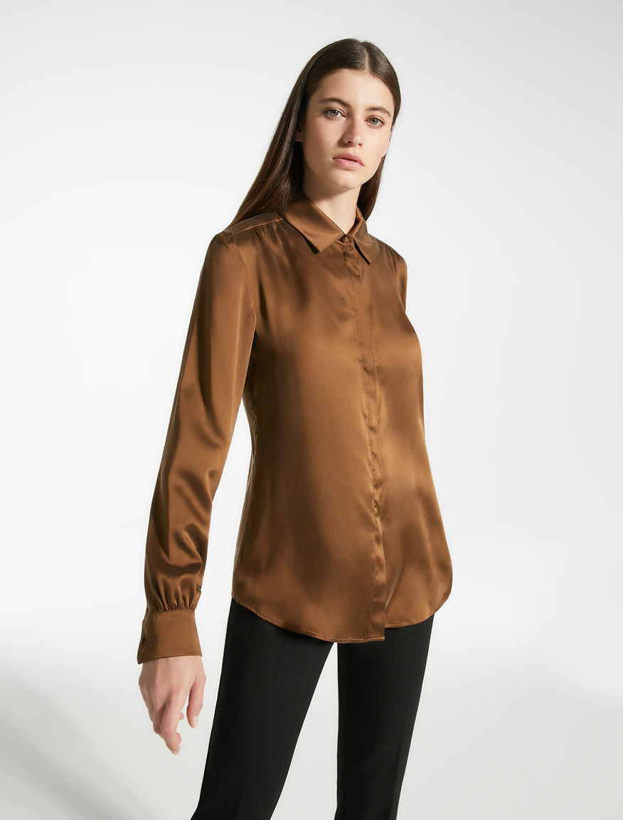 Silk satin shirt Weekend Maxmara Silk satin shirt Weekend Maxmara