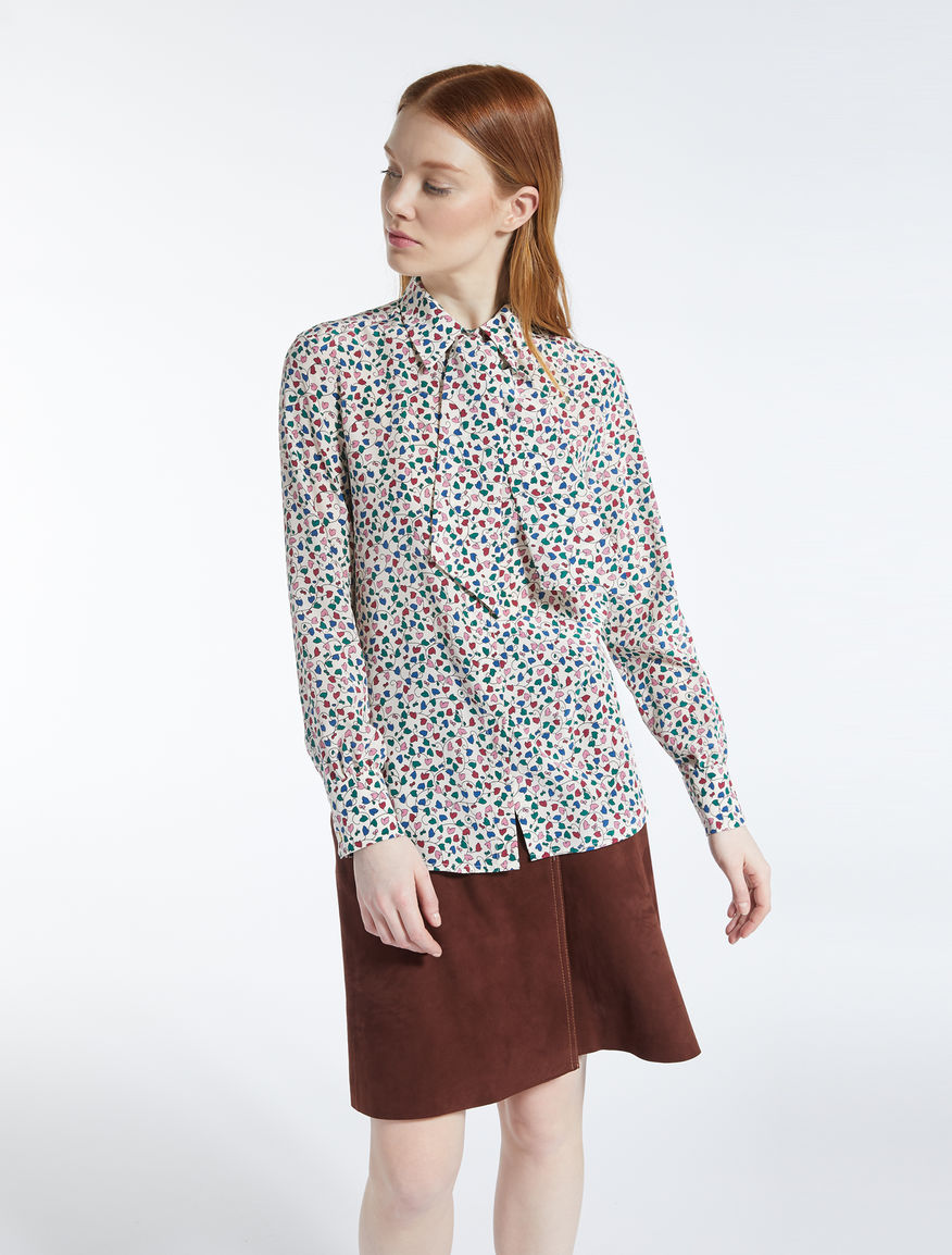 Silk crepe de chine shirt Weekend Maxmara Silk crepe de chine shirt Weekend Maxmara
