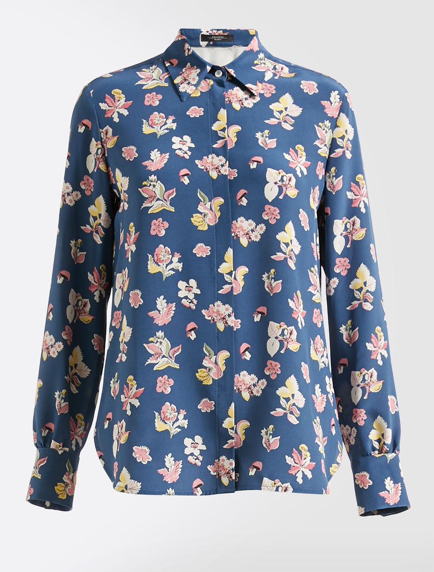 Silk crepe de chine shirt Weekend Maxmara Silk crepe de chine shirt Weekend Maxmara