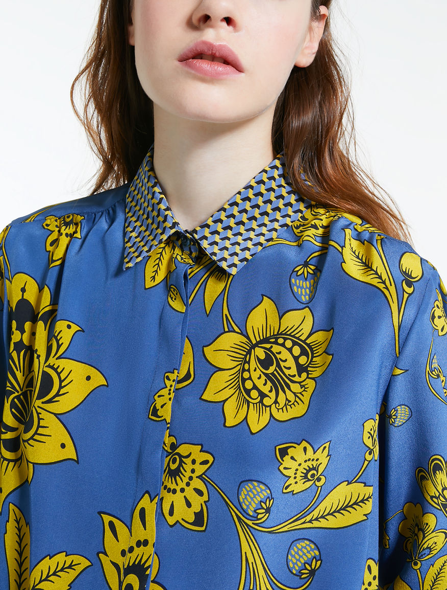 Silk crepe de chine shirt Weekend Maxmara Silk crepe de chine shirt Weekend Maxmara
