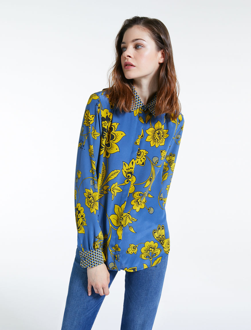 Silk crepe de chine shirt Weekend Maxmara Silk crepe de chine shirt Weekend Maxmara