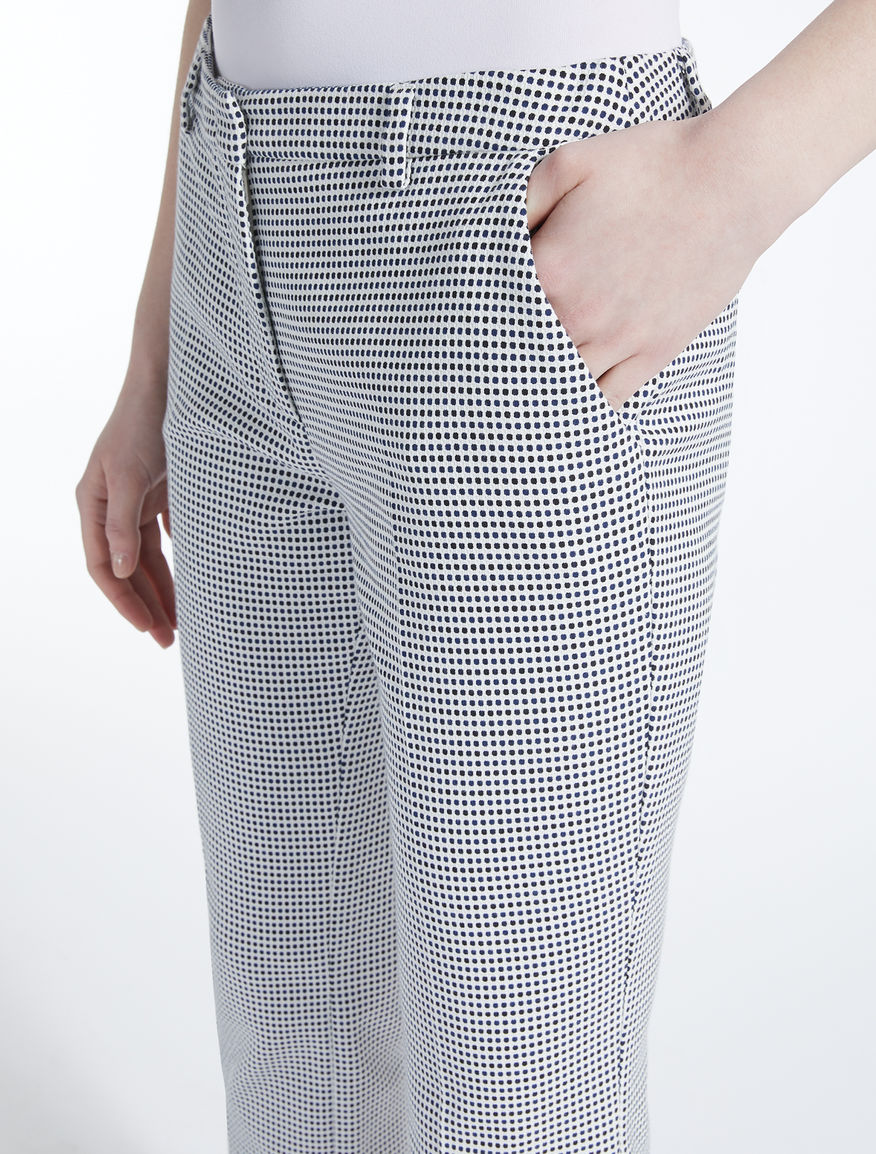 Stretch cotton trousers Weekend Maxmara Stretch cotton trousers Weekend Maxmara