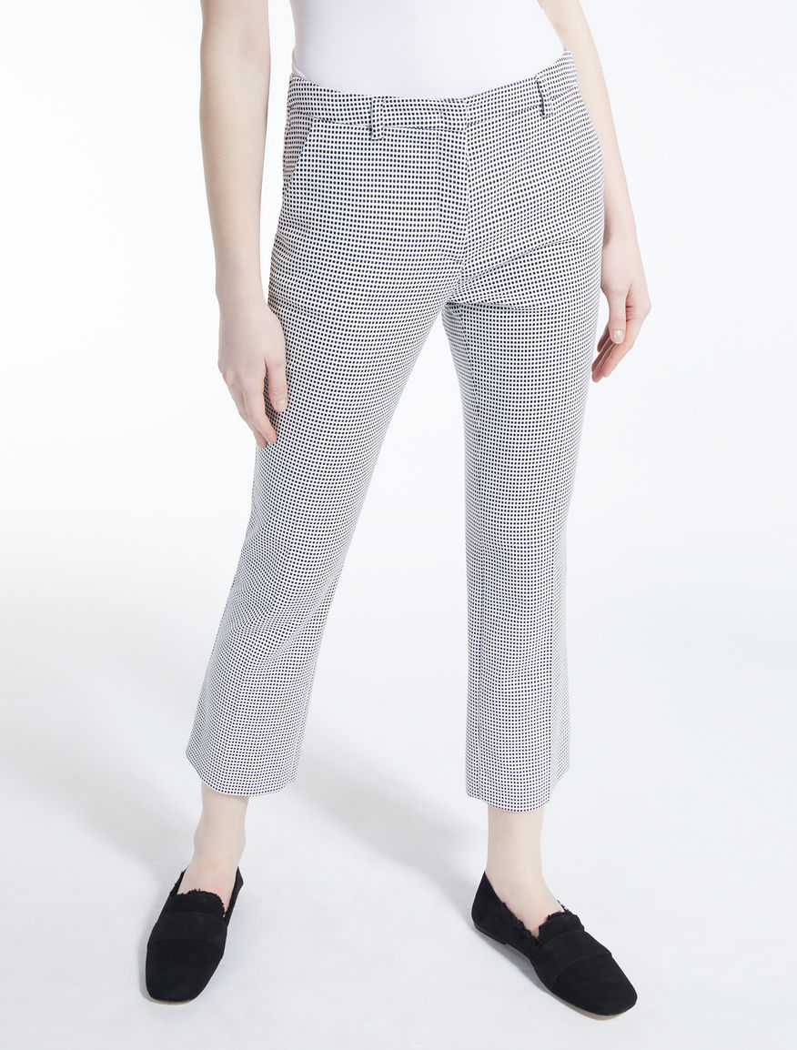 Stretch cotton trousers Weekend Maxmara Stretch cotton trousers Weekend Maxmara