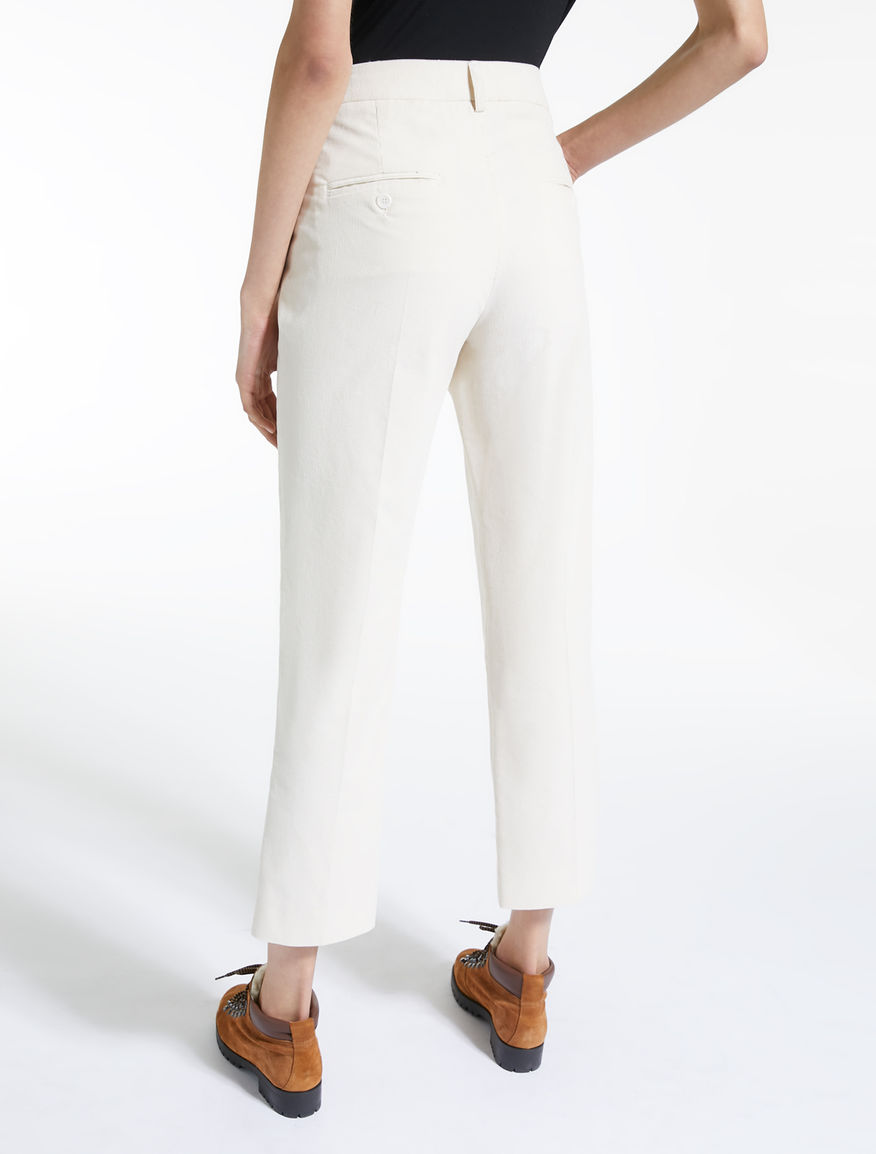 Stretch velvet trousers Weekend Maxmara Stretch velvet trousers Weekend Maxmara