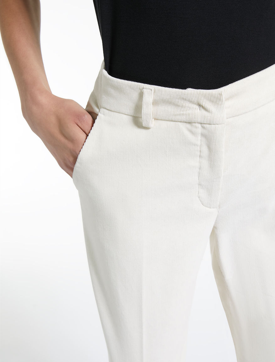 Stretch velvet trousers Weekend Maxmara Stretch velvet trousers Weekend Maxmara
