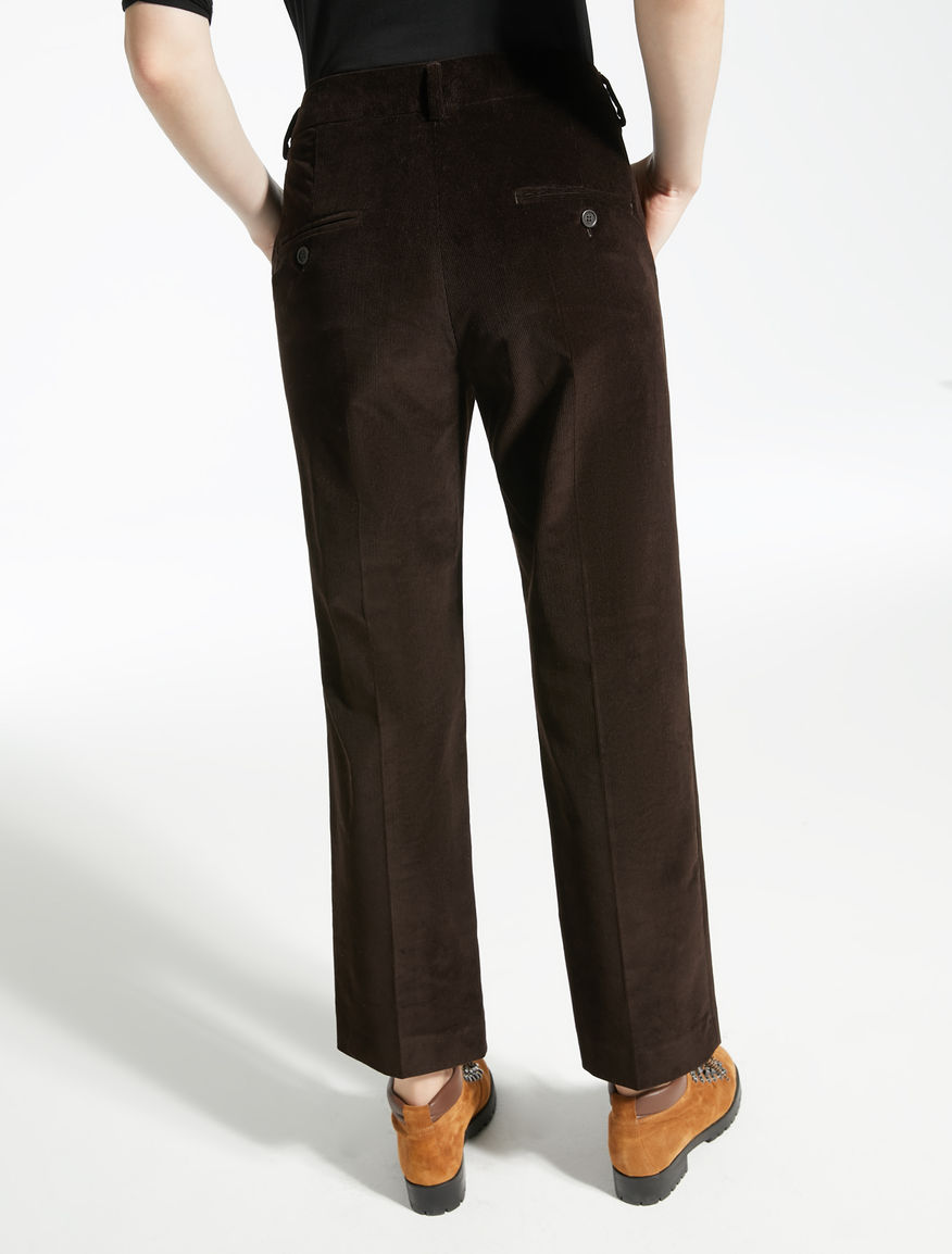 Stretch velvet trousers Weekend Maxmara Stretch velvet trousers Weekend Maxmara