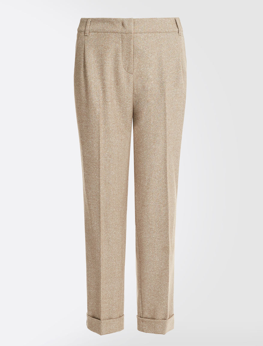 Pantaloni in tweed di lana Weekend Maxmara Pantaloni in tweed di lana Weekend Maxmara