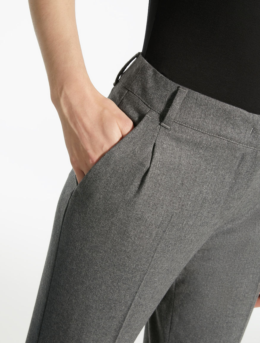 Wool flannel trousers Weekend Maxmara Wool flannel trousers Weekend Maxmara