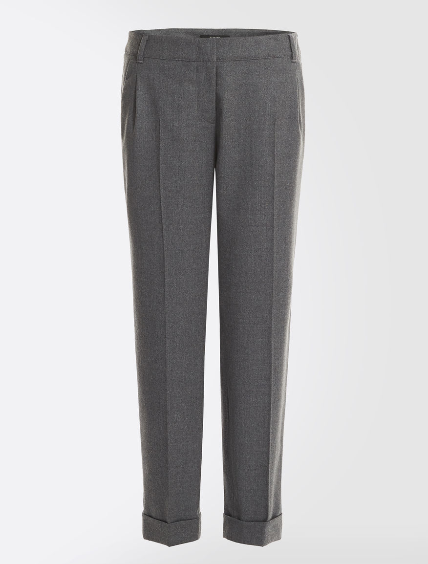 Wool flannel trousers Weekend Maxmara Wool flannel trousers Weekend Maxmara