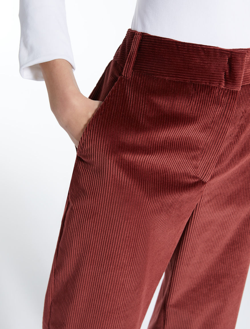 Velvet trousers Weekend Maxmara Velvet trousers Weekend Maxmara