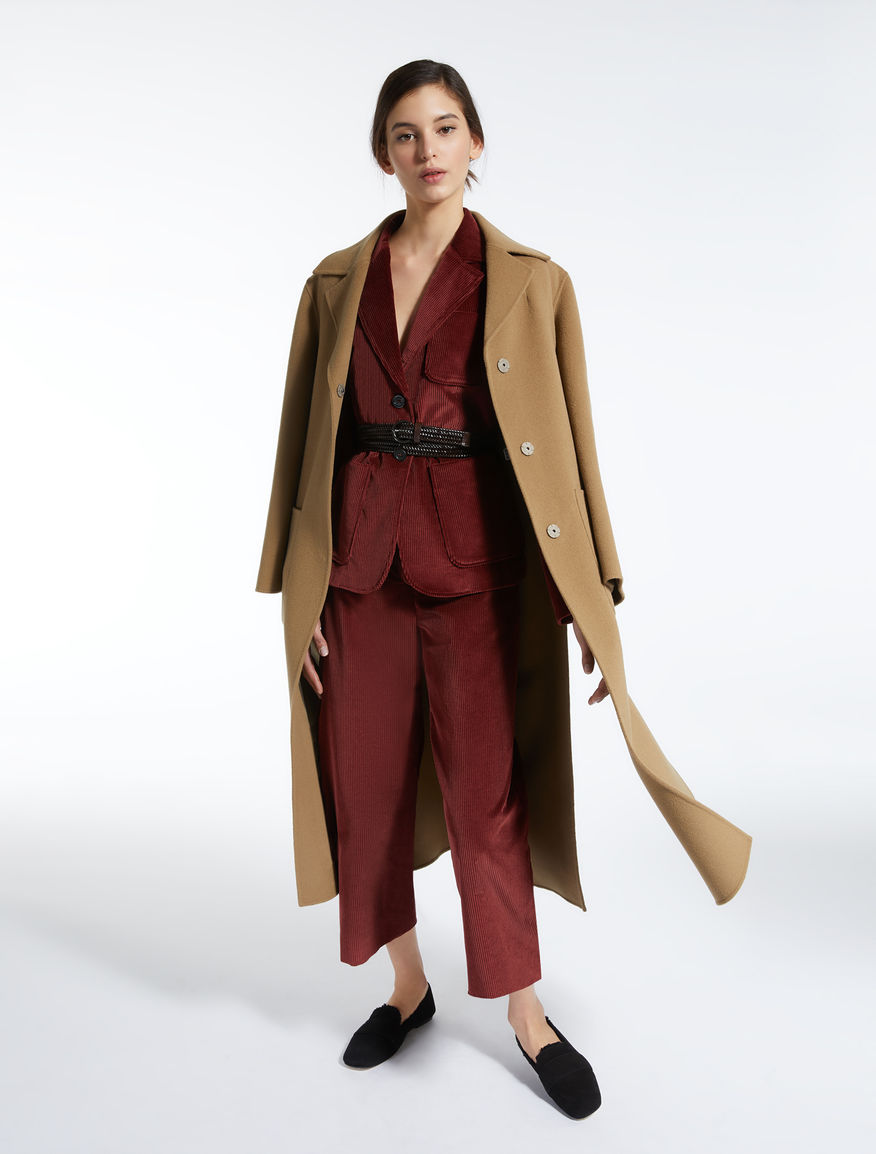 Velvet trousers Weekend Maxmara Velvet trousers Weekend Maxmara