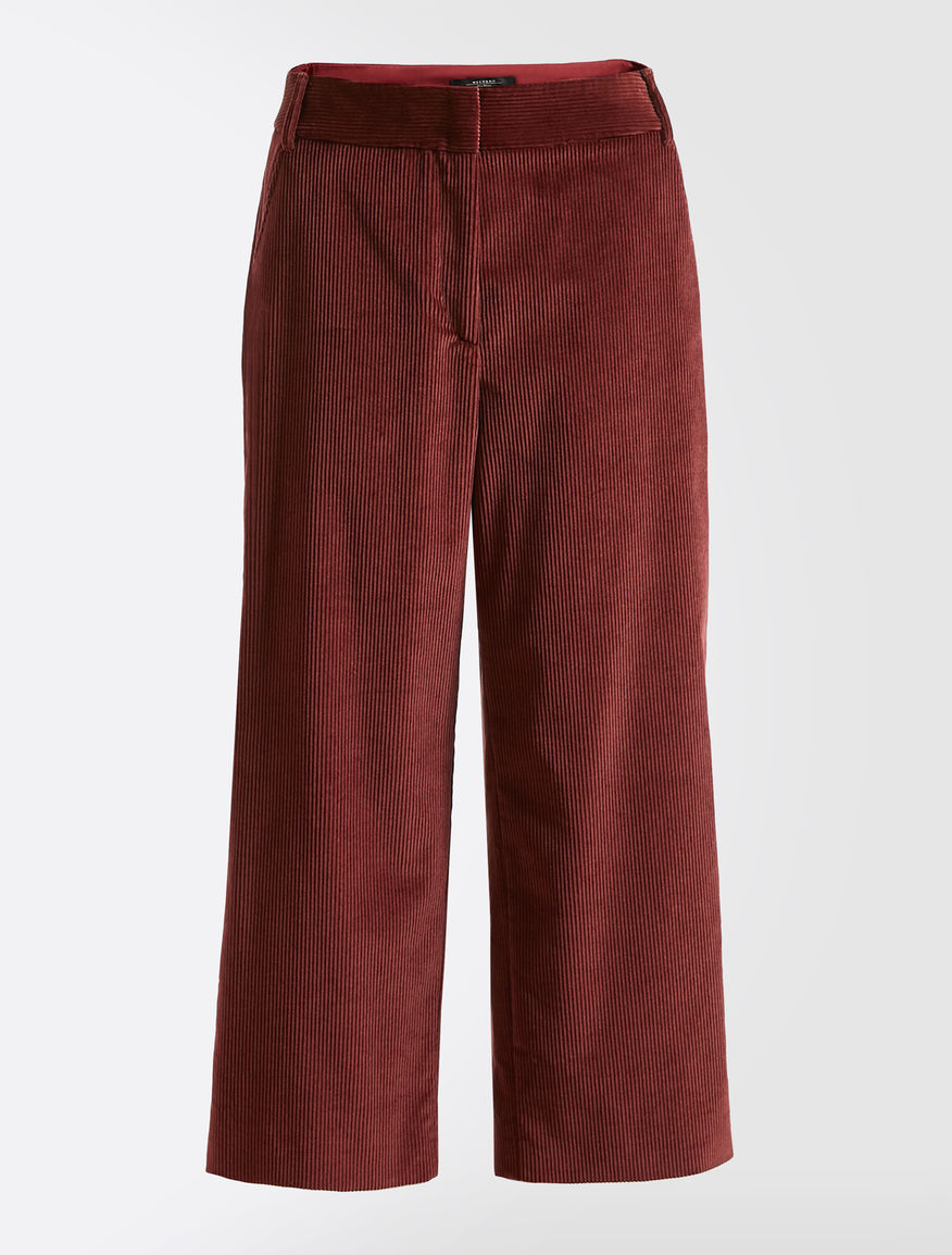 Velvet trousers Weekend Maxmara Velvet trousers Weekend Maxmara