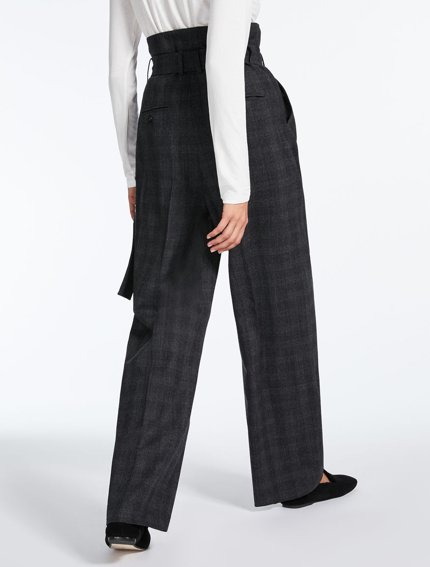 Wool flannel trousers Weekend Maxmara Wool flannel trousers Weekend Maxmara