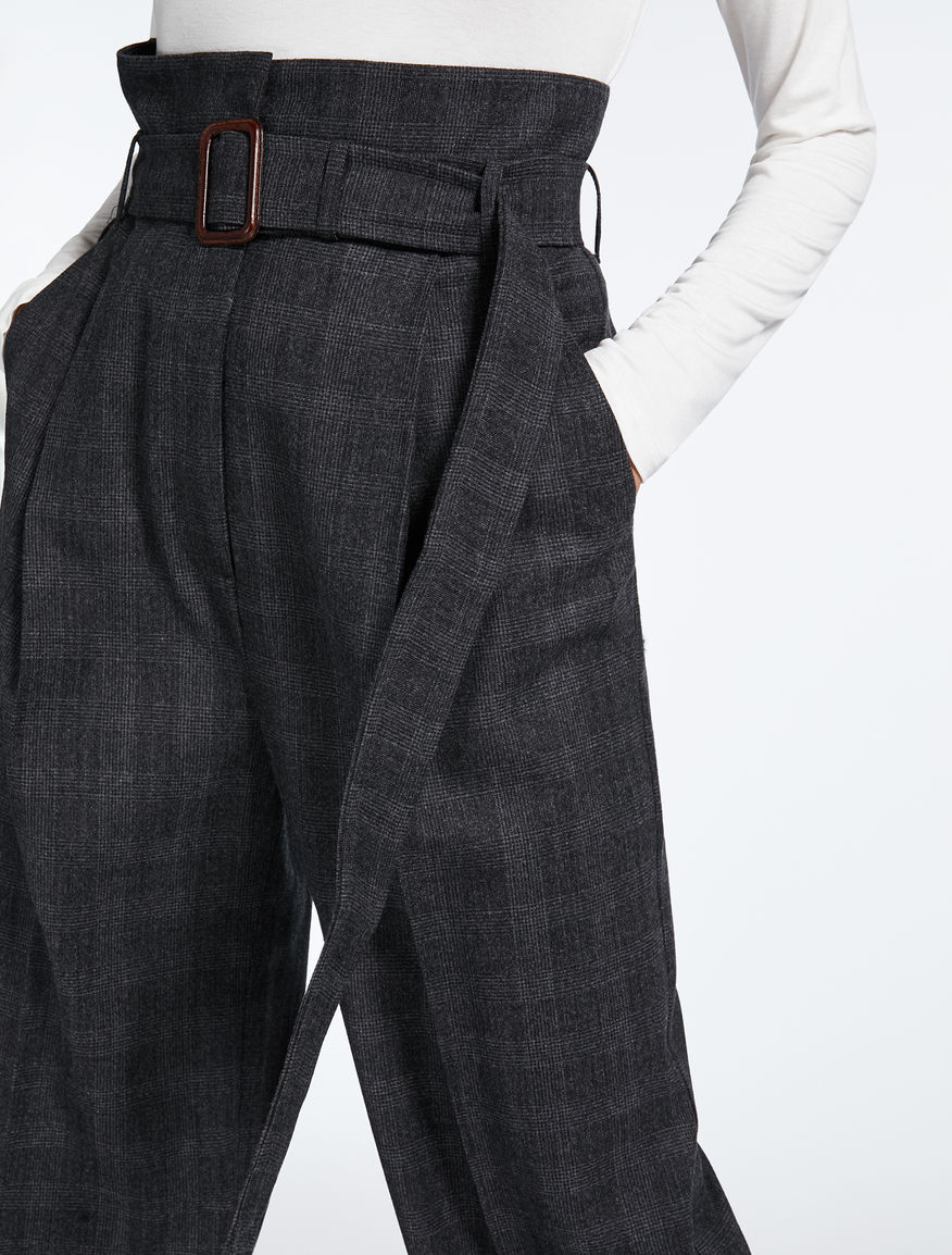 Wool flannel trousers Weekend Maxmara Wool flannel trousers Weekend Maxmara