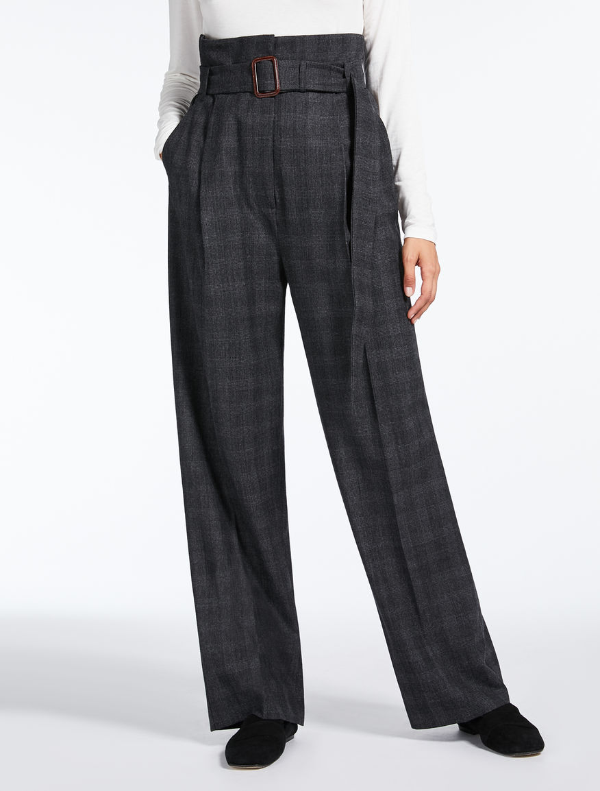 Wool flannel trousers Weekend Maxmara Wool flannel trousers Weekend Maxmara