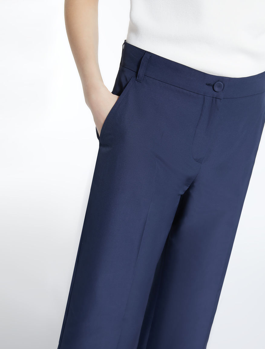 Cotton twill trousers Weekend Maxmara Cotton twill trousers Weekend Maxmara