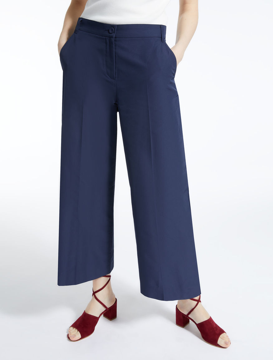Cotton twill trousers Weekend Maxmara Cotton twill trousers Weekend Maxmara
