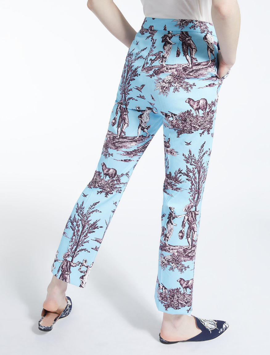 Trophy Day - Cotton pique trousers Weekend Maxmara Trophy Day - Cotton pique trousers Weekend Maxmara