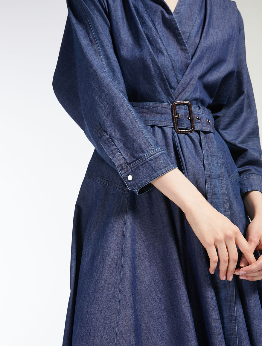 Cotton denim dress Weekend Maxmara Cotton denim dress Weekend Maxmara