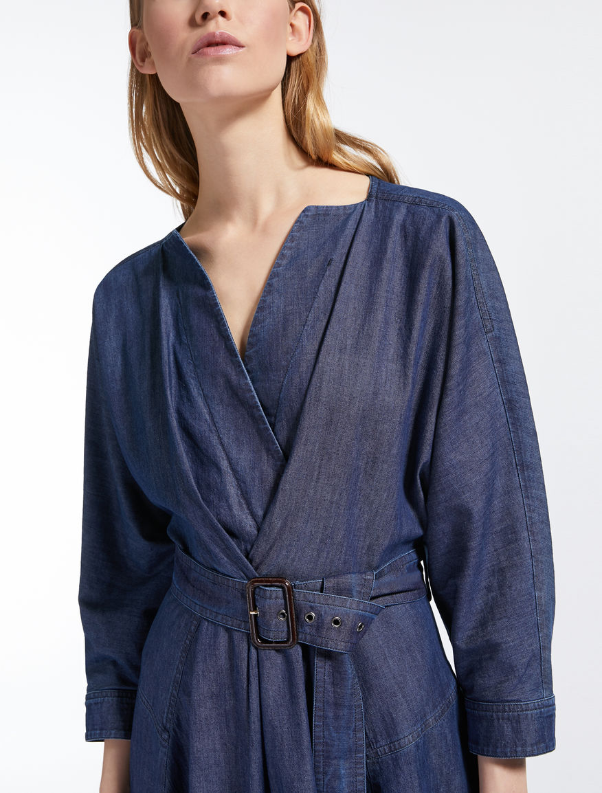 Cotton denim dress Weekend Maxmara Cotton denim dress Weekend Maxmara