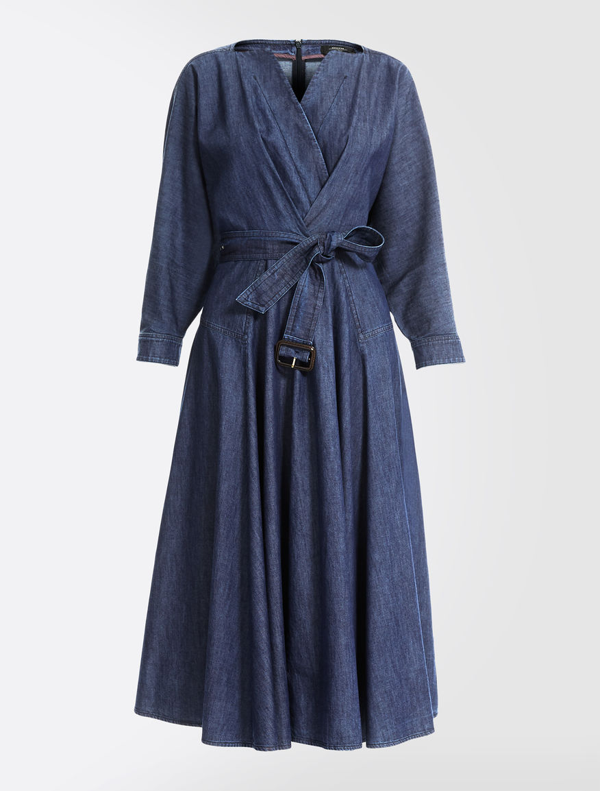 Cotton denim dress Weekend Maxmara Cotton denim dress Weekend Maxmara