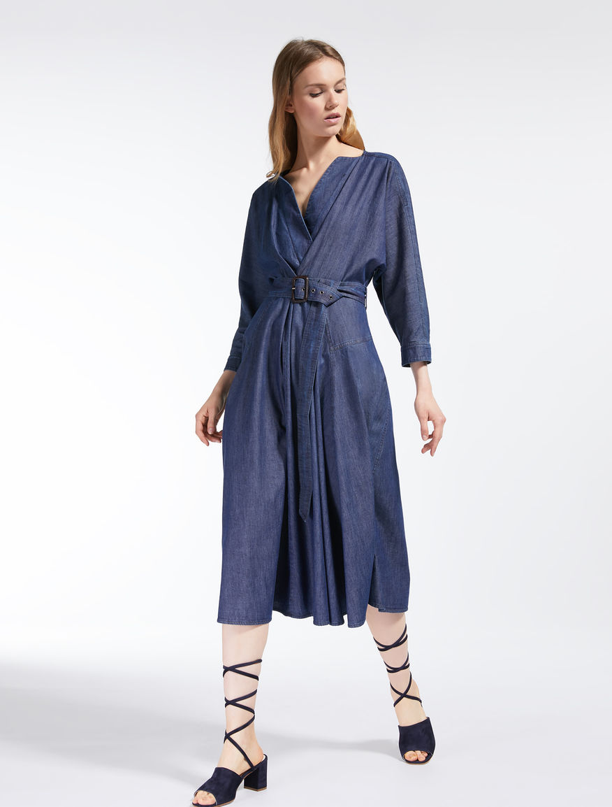 Cotton denim dress Weekend Maxmara Cotton denim dress Weekend Maxmara