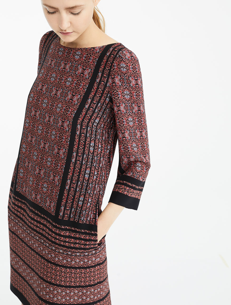 Printed cady dress Weekend Maxmara Printed cady dress Weekend Maxmara