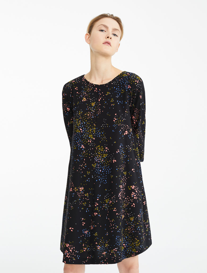 Printed cady dress Weekend Maxmara Printed cady dress Weekend Maxmara