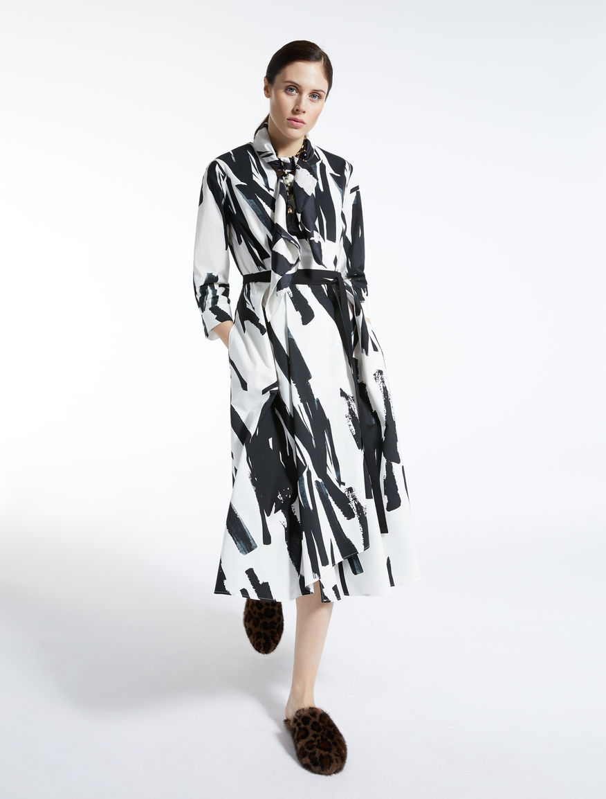 Cotton poplin dress Weekend Maxmara Cotton poplin dress Weekend Maxmara