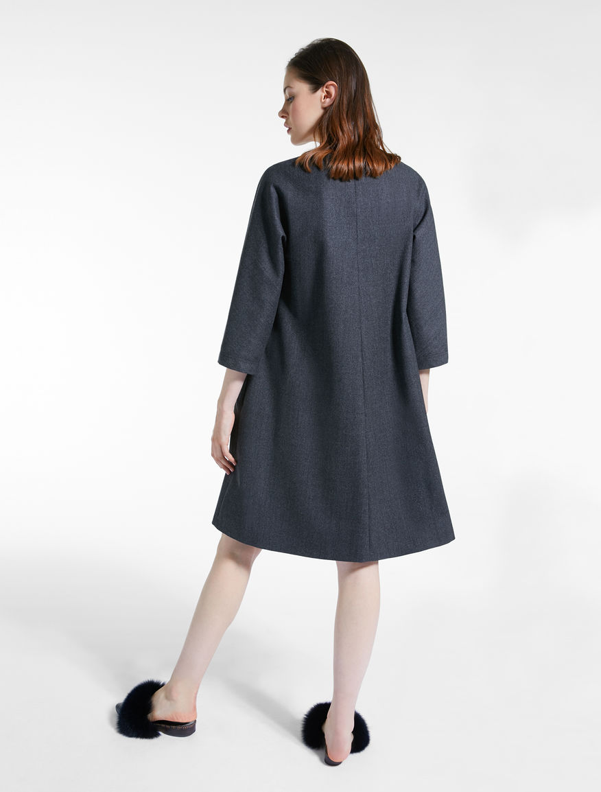 Abito in flanella di lana Weekend Maxmara Abito in flanella di lana Weekend Maxmara
