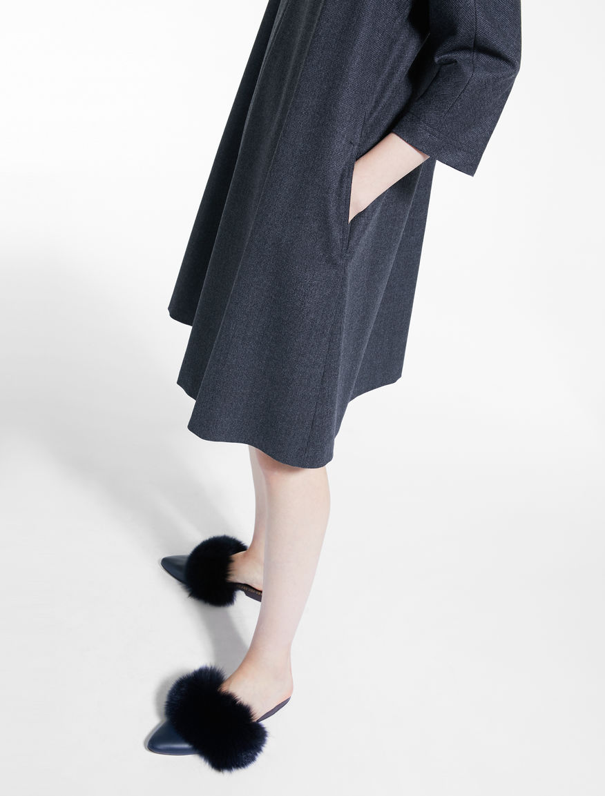 Abito in flanella di lana Weekend Maxmara Abito in flanella di lana Weekend Maxmara