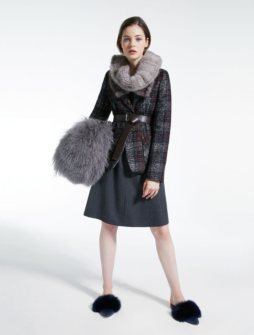 Abito in flanella di lana Weekend Maxmara Abito in flanella di lana Weekend Maxmara