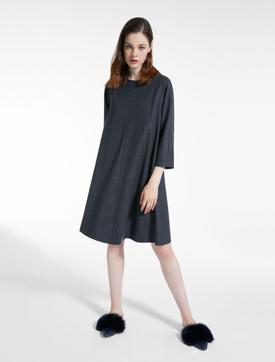 Abito in flanella di lana Weekend Maxmara Abito in flanella di lana Weekend Maxmara
