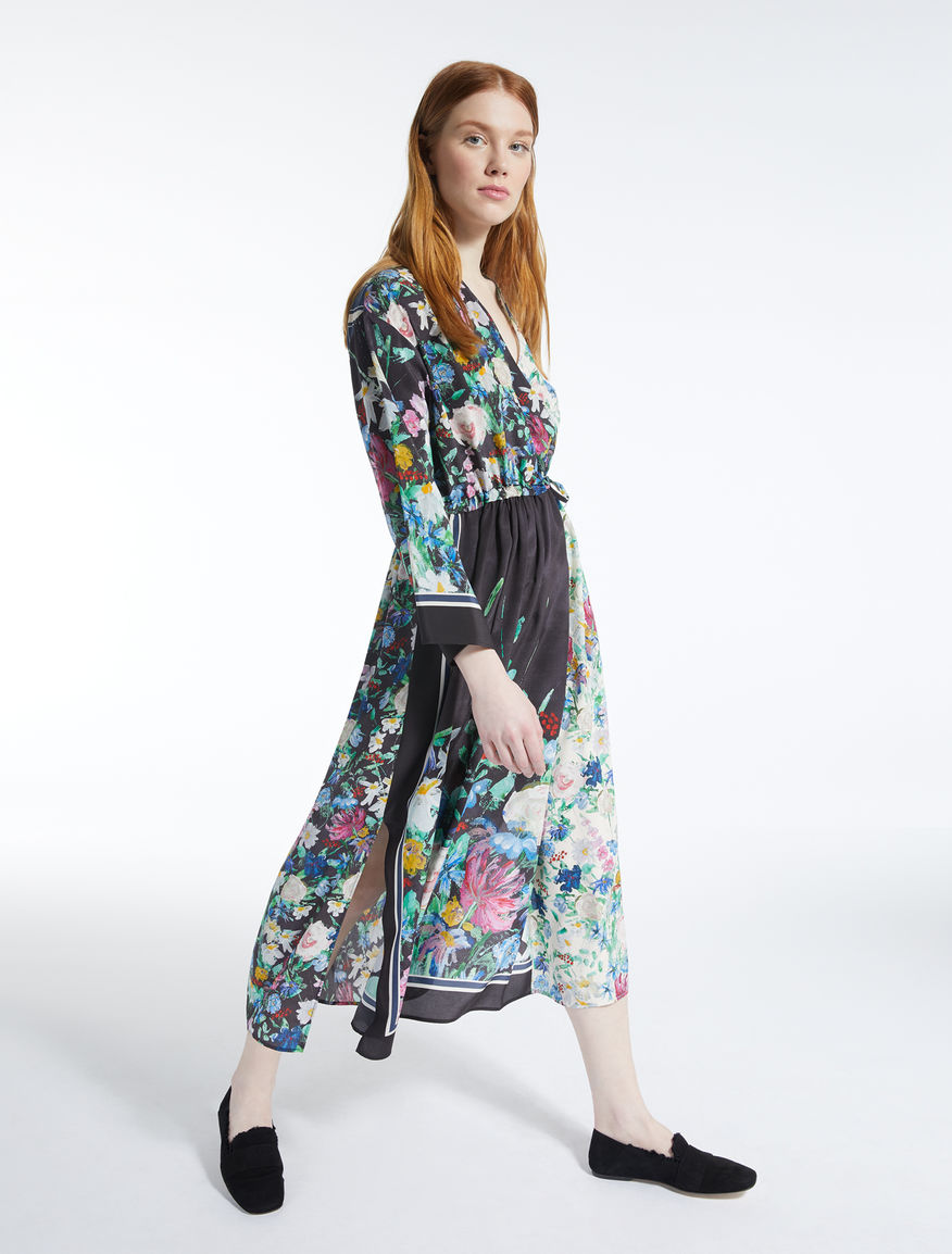 Silk crepe de chine dress Weekend Maxmara Silk crepe de chine dress Weekend Maxmara