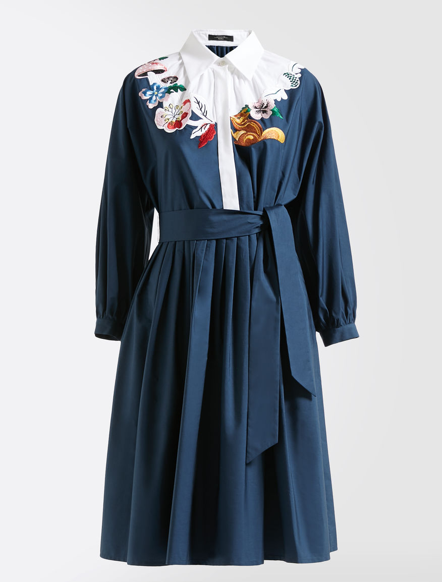 Cotton poplin dress Weekend Maxmara Cotton poplin dress Weekend Maxmara