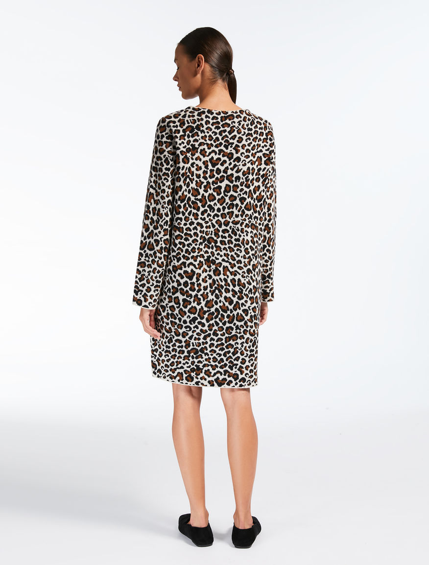 Jacquard wool yarn dress Weekend Maxmara Jacquard wool yarn dress Weekend Maxmara