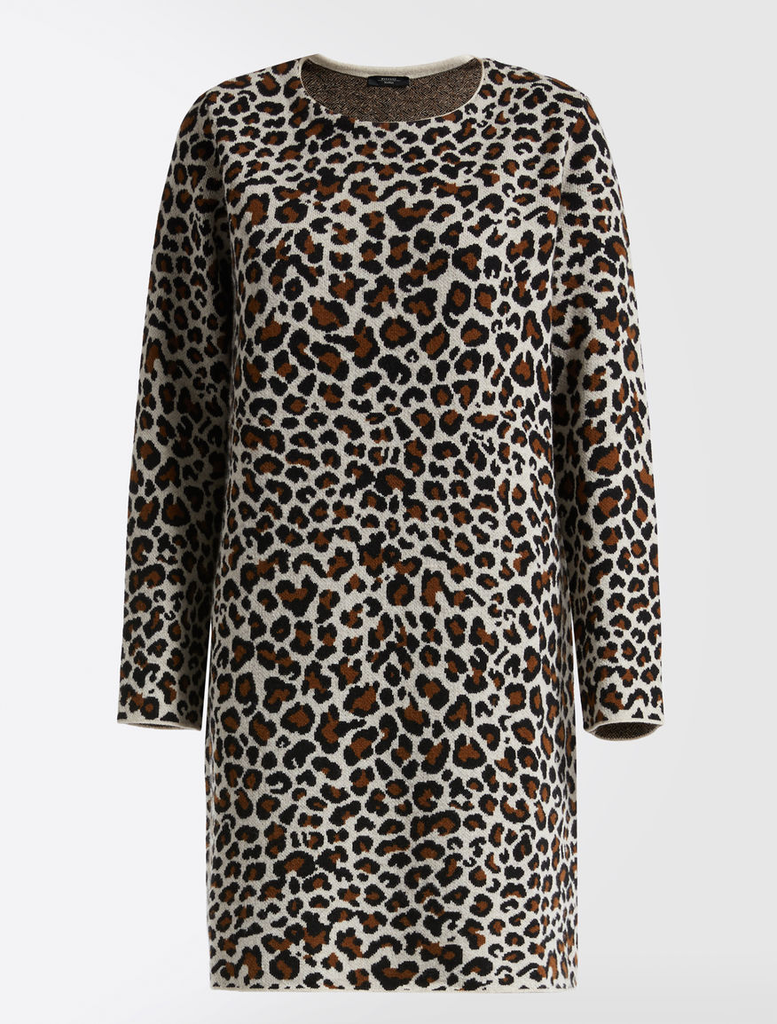 Jacquard wool yarn dress Weekend Maxmara Jacquard wool yarn dress Weekend Maxmara