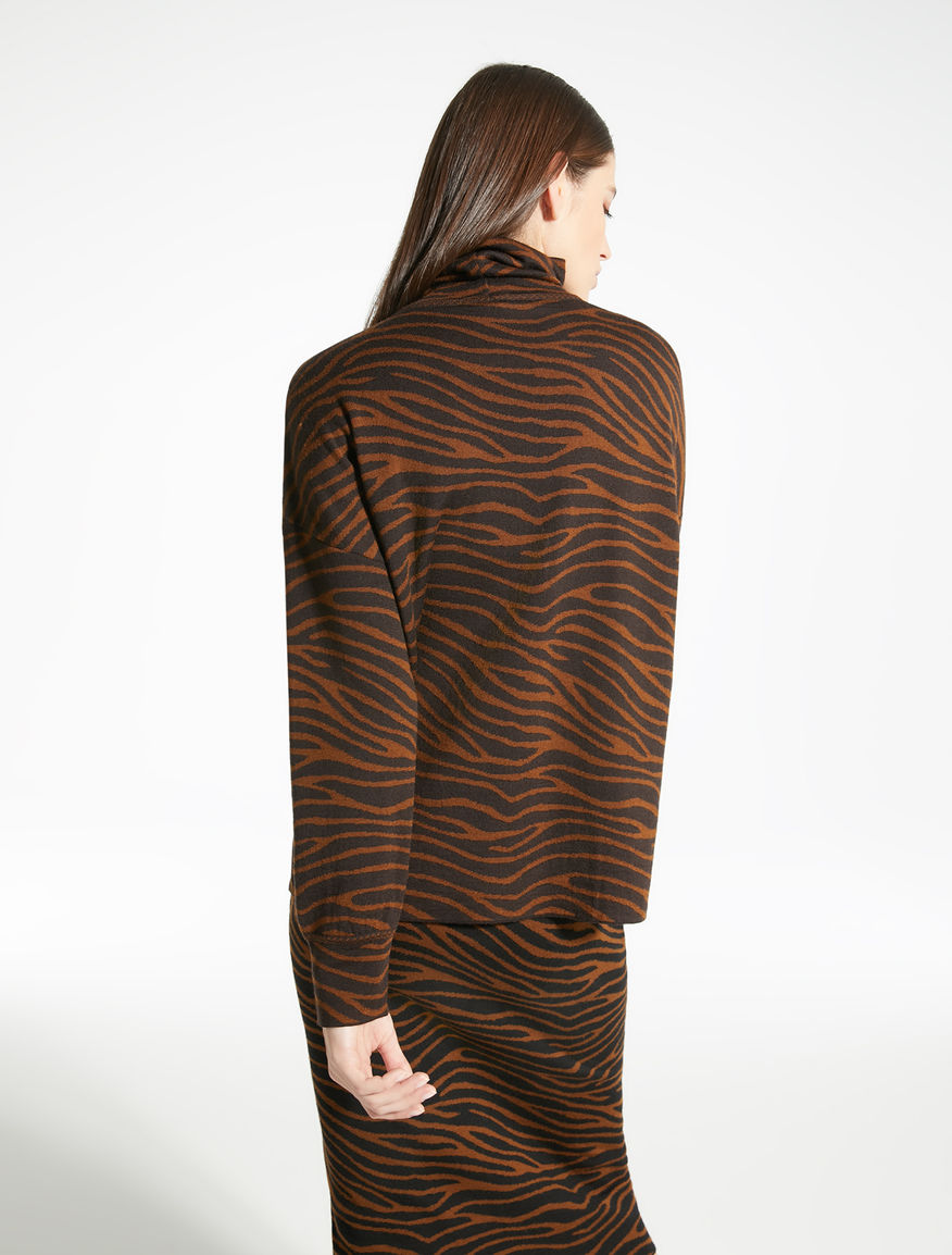 Jacquard wool yarn jumper Weekend Maxmara Jacquard wool yarn jumper Weekend Maxmara