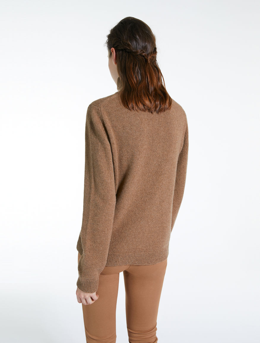 Alpaca and yak yarn polo neck jumper Weekend Maxmara Alpaca and yak yarn polo neck jumper Weekend Maxmara