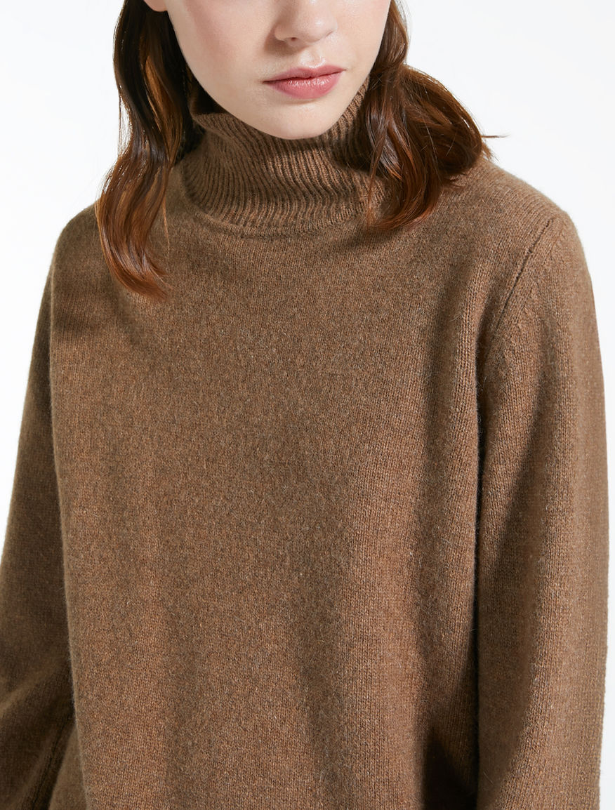 Alpaca and yak yarn polo neck jumper Weekend Maxmara Alpaca and yak yarn polo neck jumper Weekend Maxmara